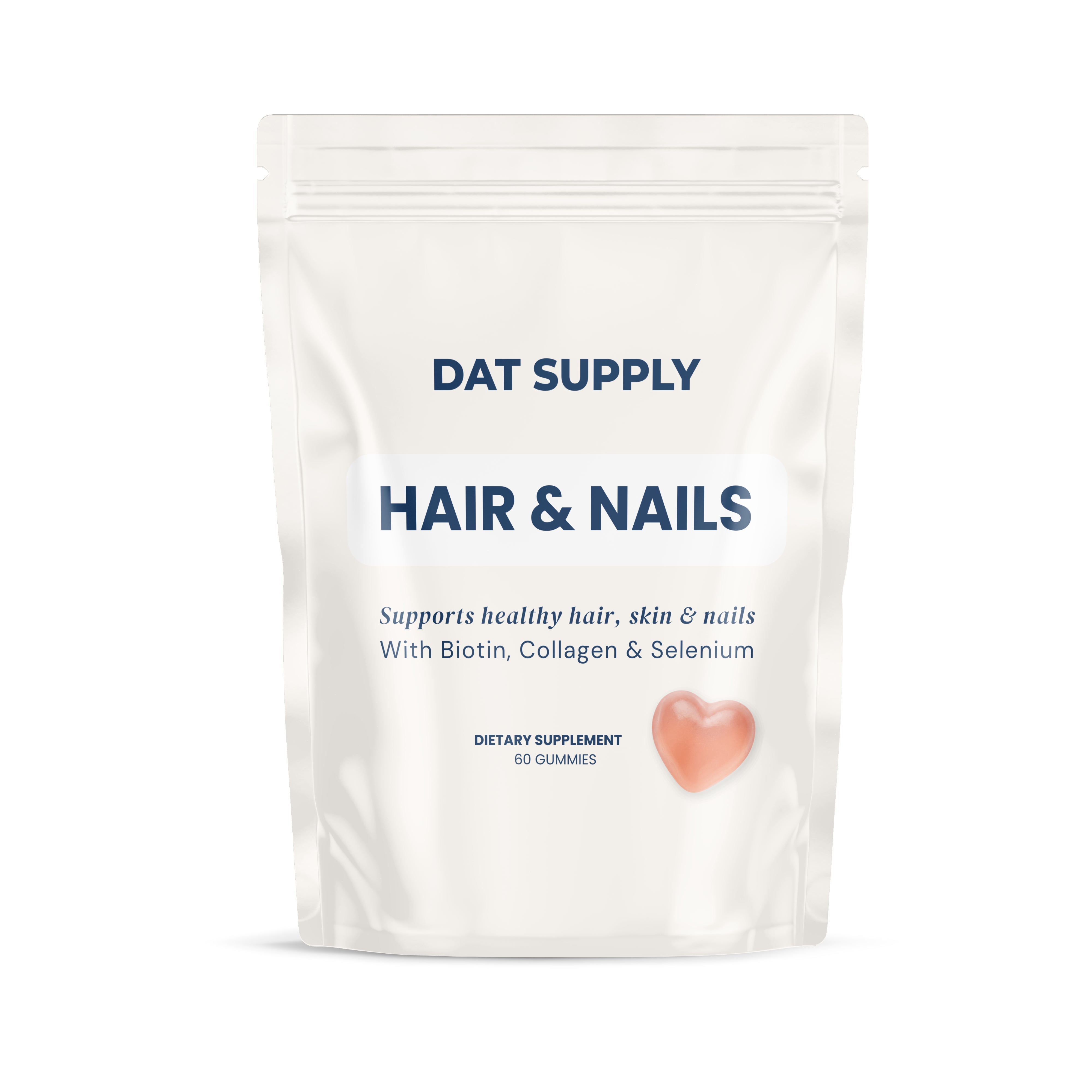 Gummies pour cheveux et ongles - Formule White Label 