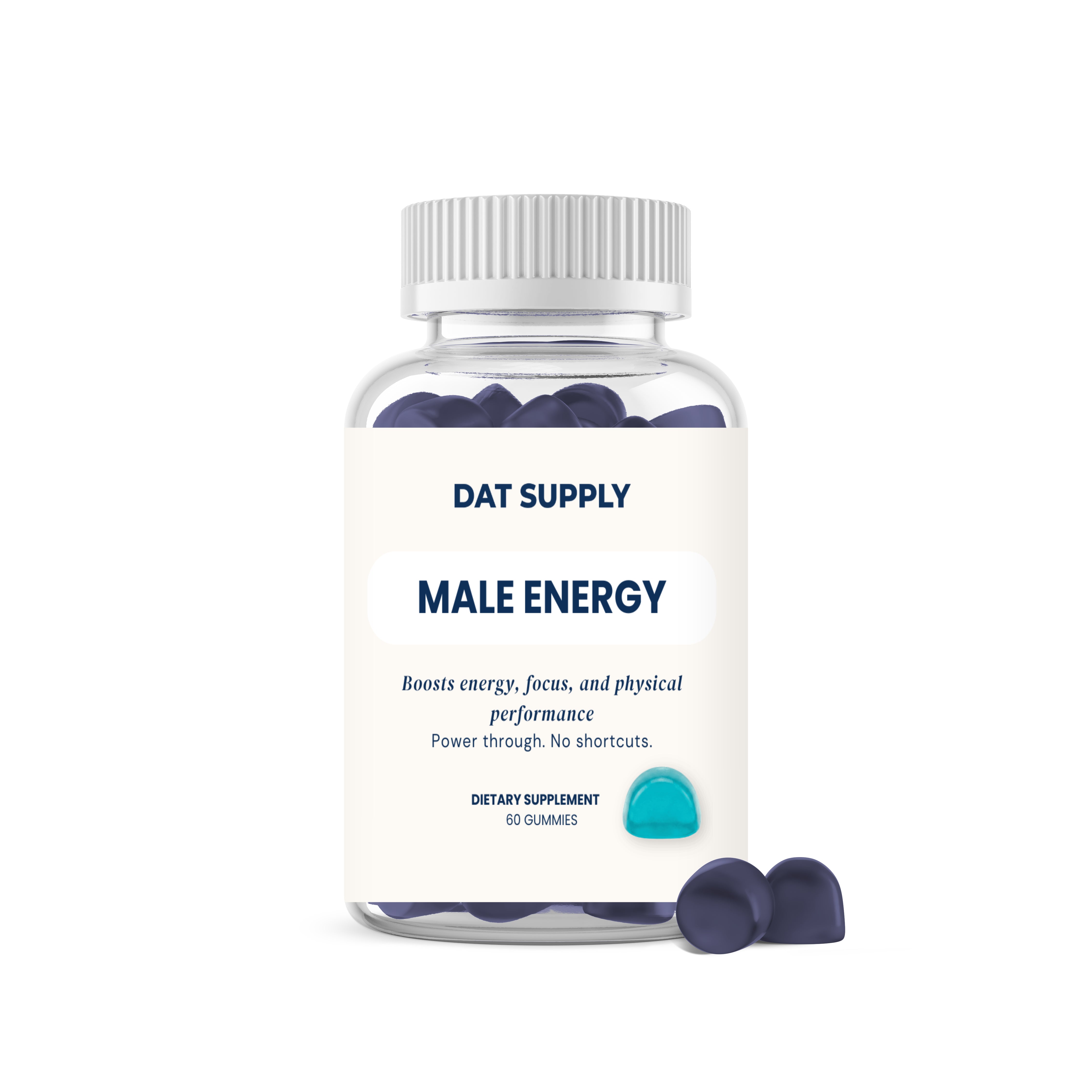 Male Energy Gominolas - Fórmula White Label 