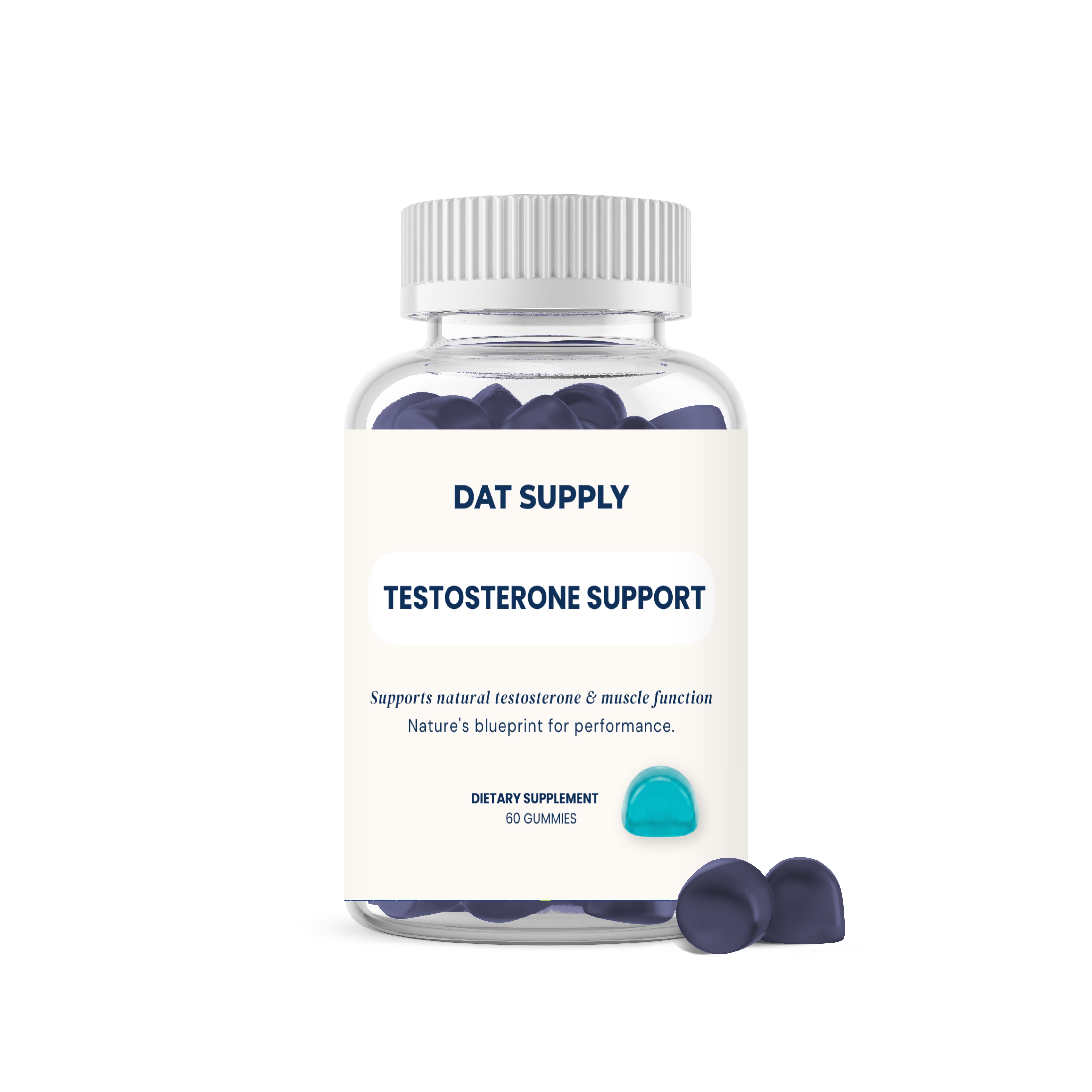 Testosterone Support Gummies - White Label Formula